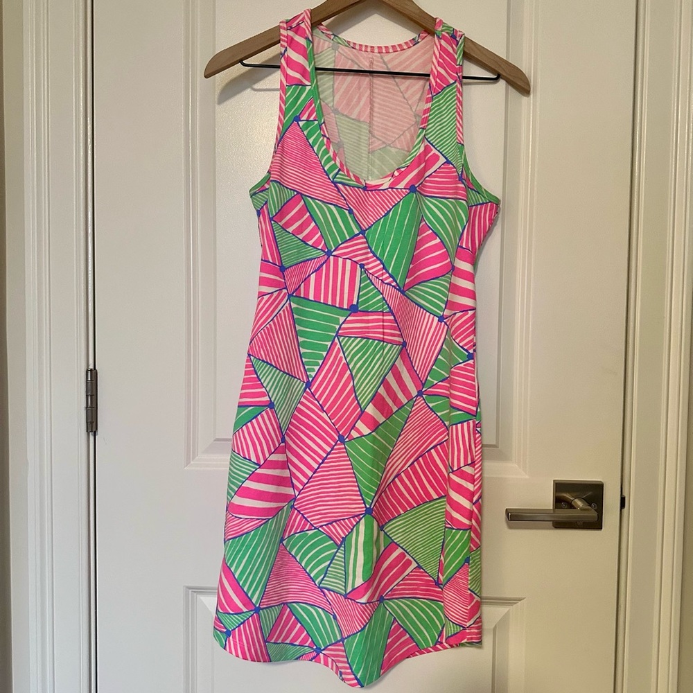 Mahi Gold Racerback Dress